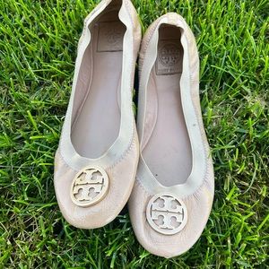 Tory Burch nude flats